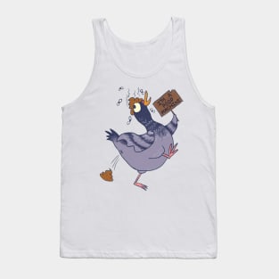 Poopy Pigeon Tank Top